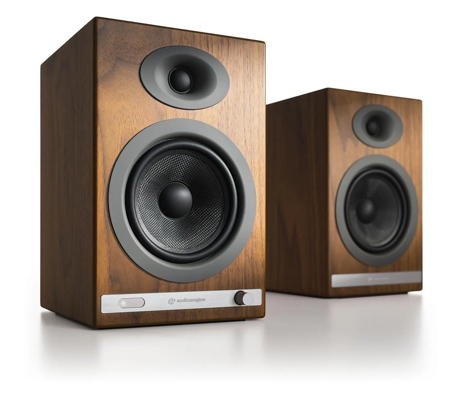 Audioengine HD5 Diffusori Amplificati 150W Bluetooth Noce