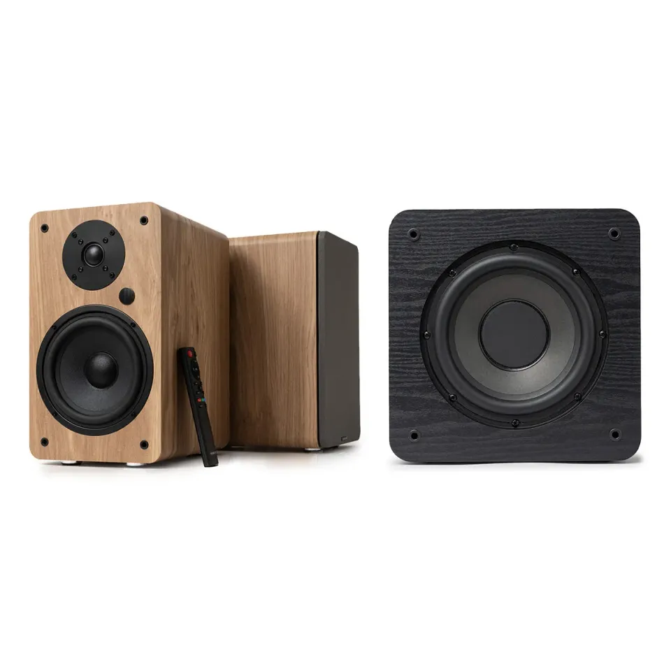 VULKKANO A6 ARC + SUB8 kit diffusori e subwoofer marrone