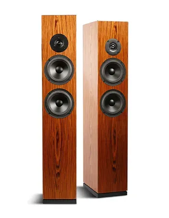 SB Acoustics Arya kit diffusori da scaffale legno