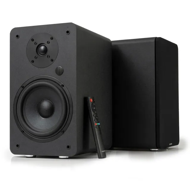 Vulkkano A6 ARC diffusori attivi 120W neri HDMI