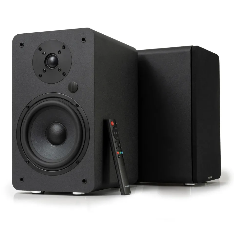 Vulkkano A6 ARC diffusori attivi 120W neri HDMI