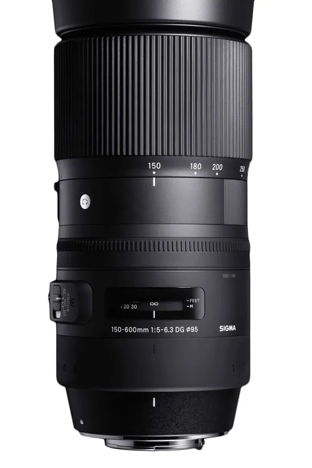 Sigma 150-600mm F5-6.3 DG OS HSM obiettivo attacco Nikon
