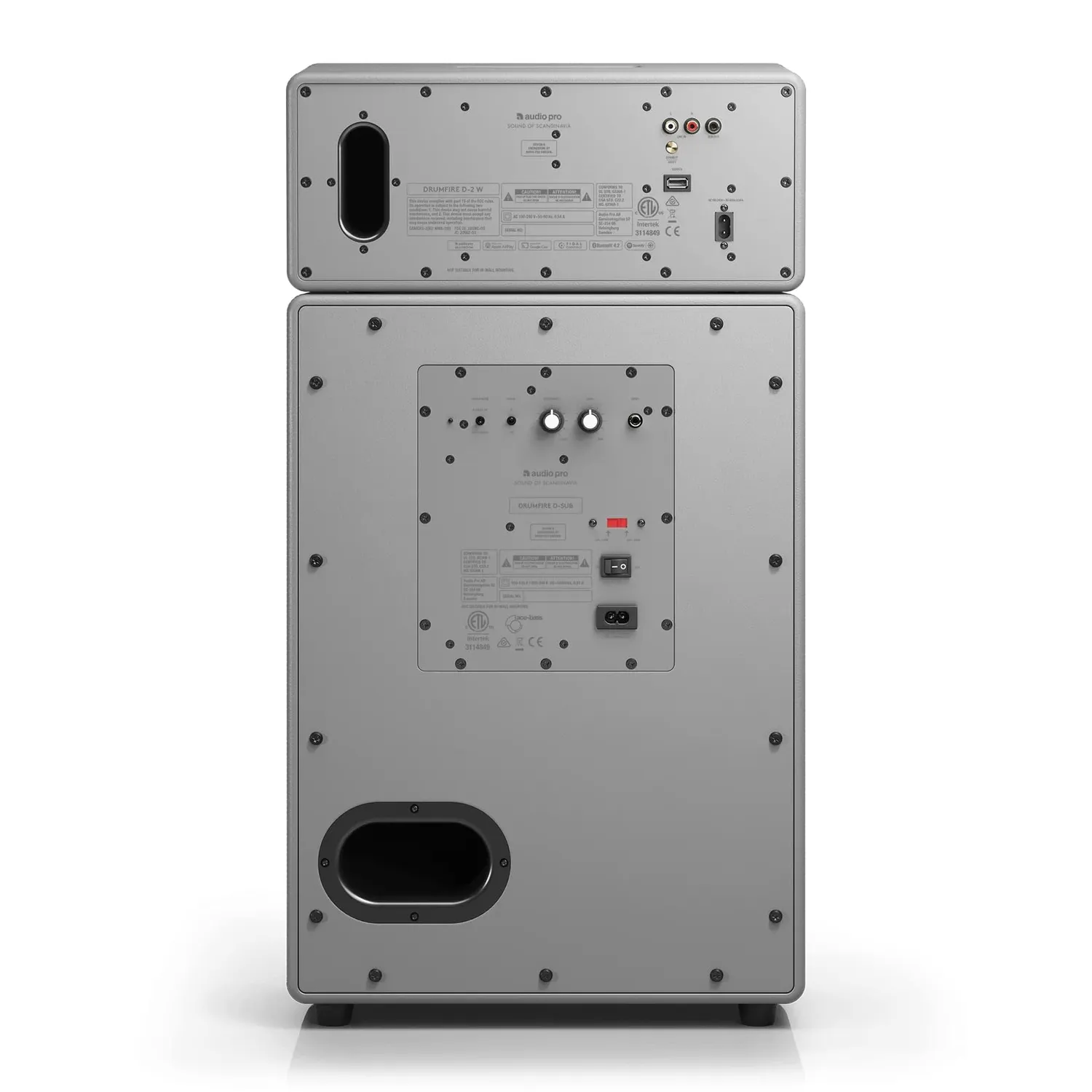 Audio Pro Drumfire II Cassa WiFi Bianco Seta Multiroom