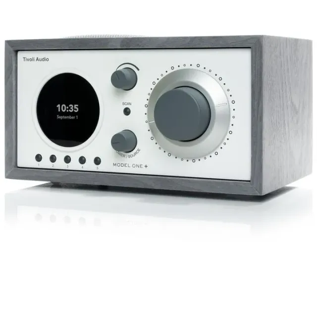 Tivoli Audio Model One+ radio legno grigia DAB