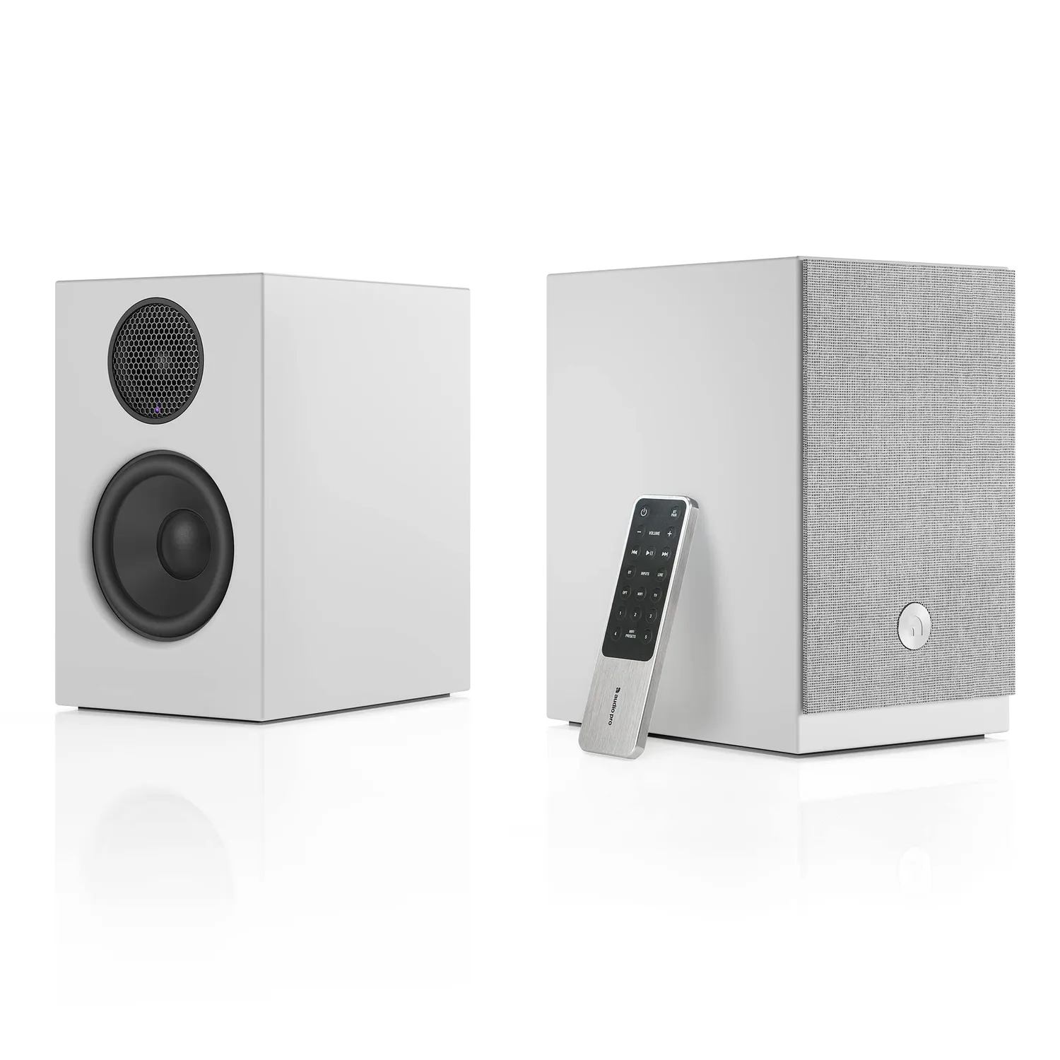 Audio Pro A28 casse attive stereo wireless bianco coppia