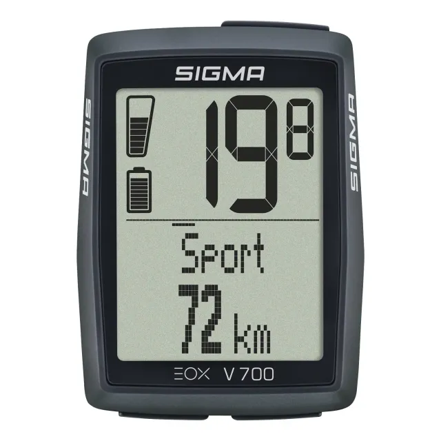 Sigma EOX View 700 display e-bike con Butler