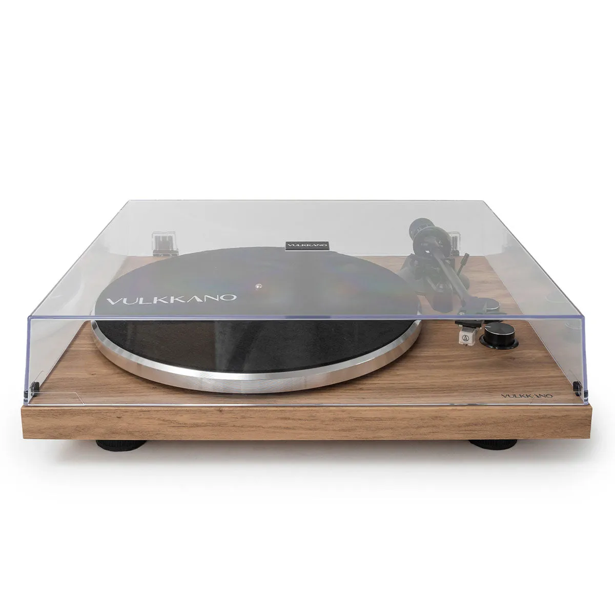 Vulkkano TD10 giradischi marrone cinghia legno