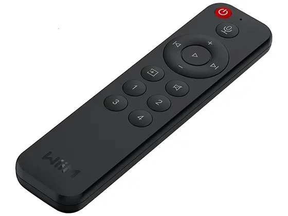 WiiM Remote telecomando vocale per streamer