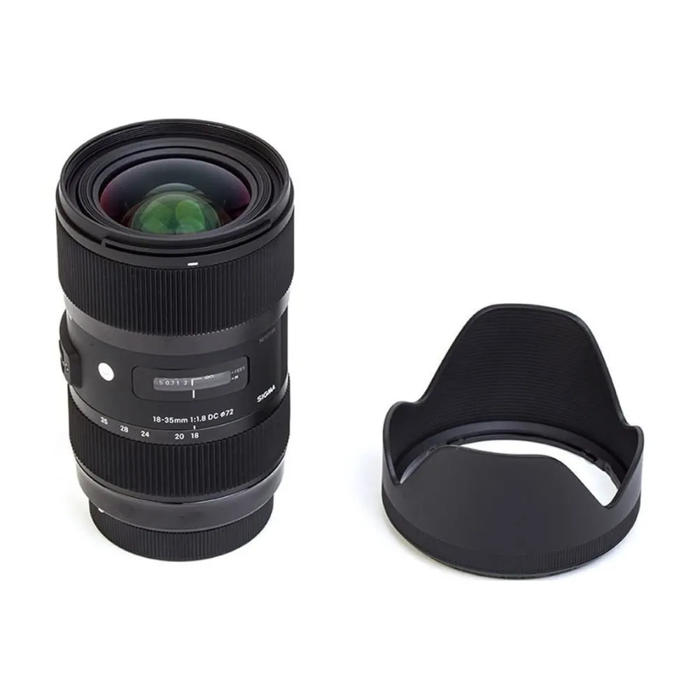 Sigma 18-35mm F1.8 DC HSM obiettivo attacco Canon