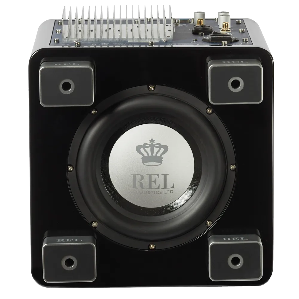 REL T/5x Serie T/x subwoofer nero singolo bassi profondi