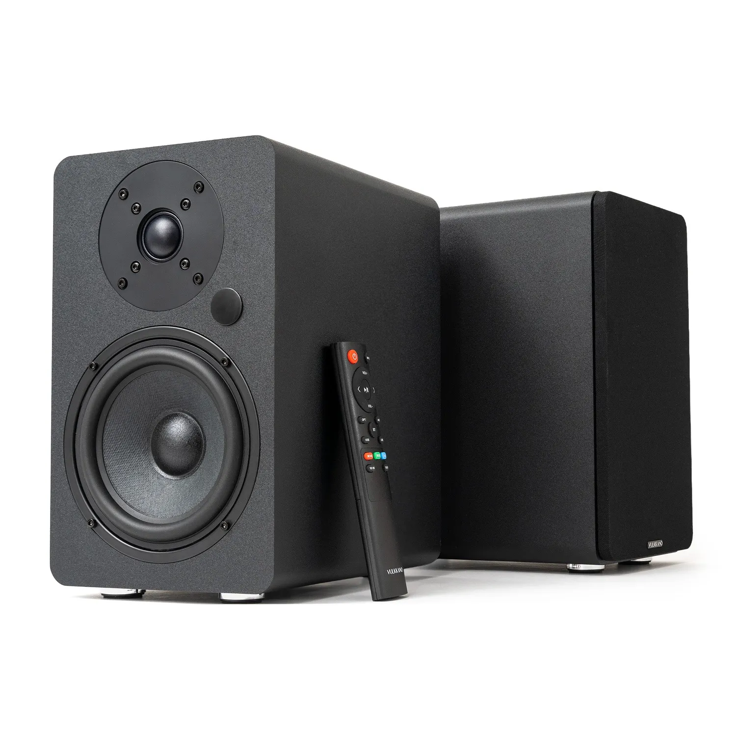 Vulkkano A5 ARC MKII diffusori attivi marrone scaffale