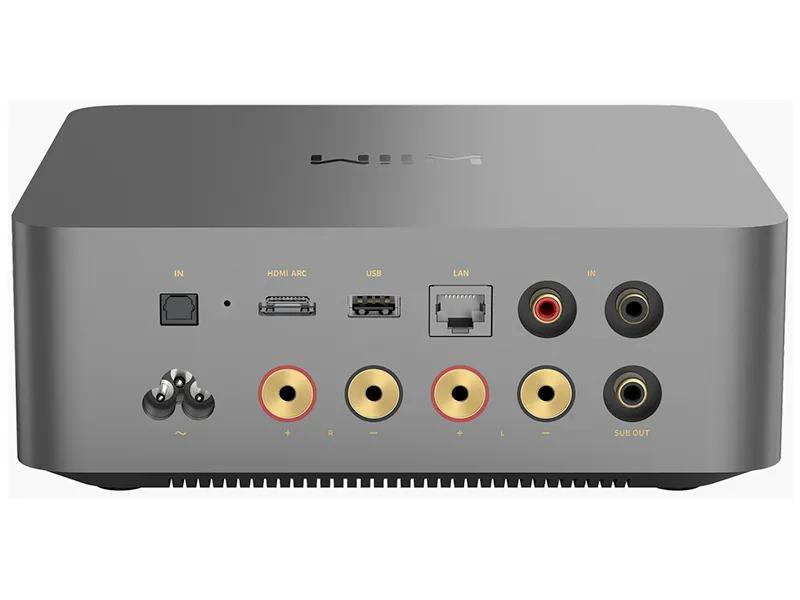 WiiM Amp Ultra amplificatore streaming 100 W grey