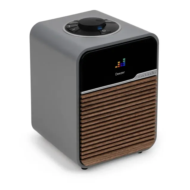 Ruark R1S radio DAB+ internet Bluetooth grigio legno