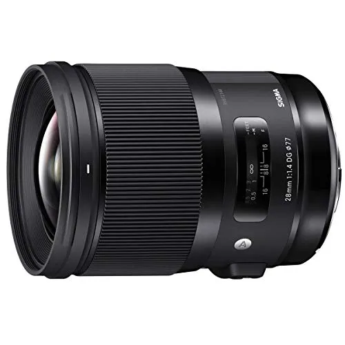 Sigma 28mm F1.4 Art obiettivo Sony E luminoso