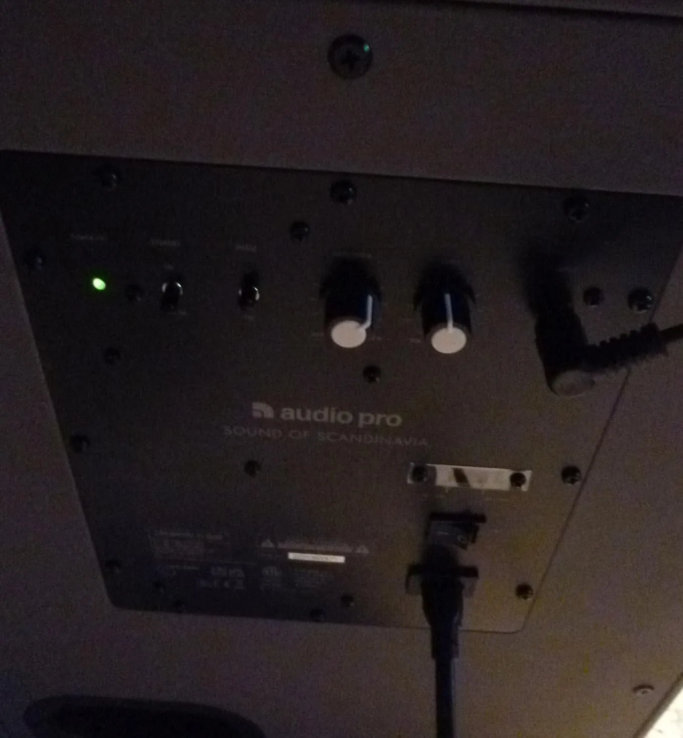 Audio Pro Drumfire II Cassa WiFi Bianco Seta Multiroom