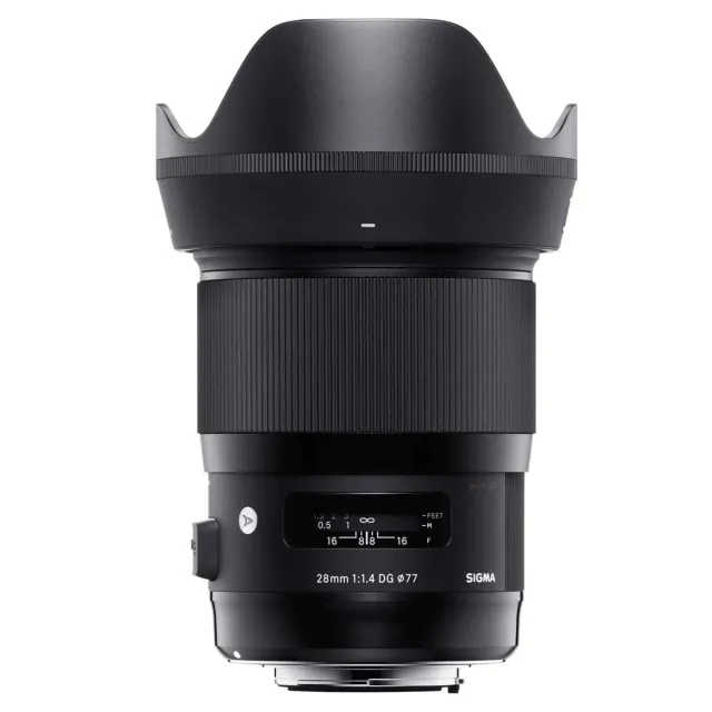 Sigma 28mm F1.4 Art obiettivo Sony E luminoso
