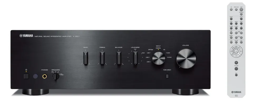 Yamaha A-S501 amplificatore integrato nero digitale
