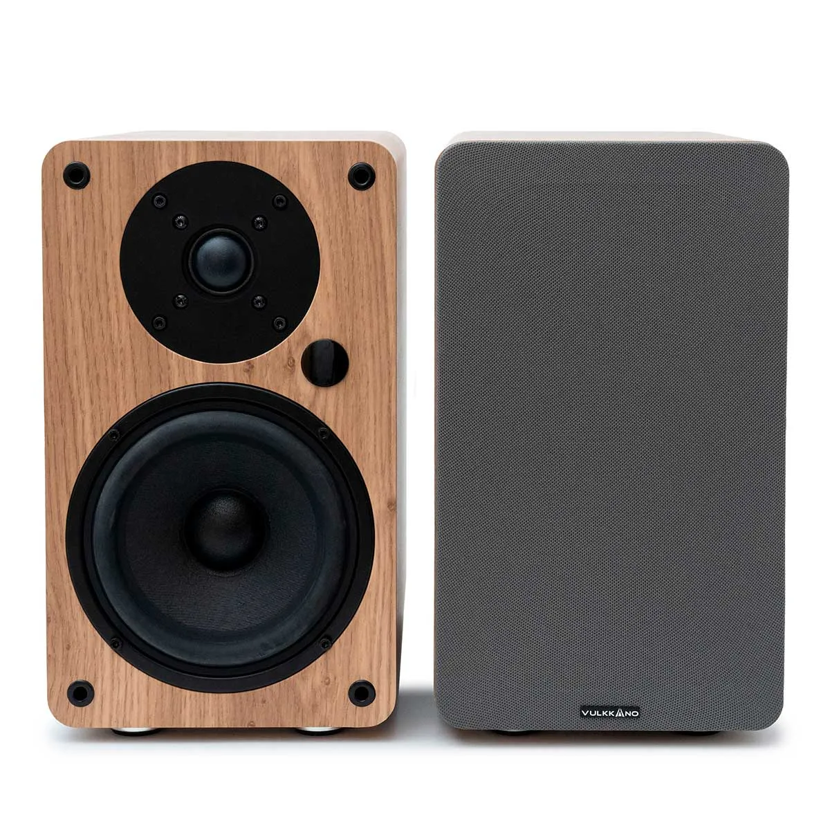 Vulkkano A5 ARC Diffusori Attivi Neri 100W
