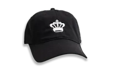 REL Acoustics Crown cappello cotone nero ricamato