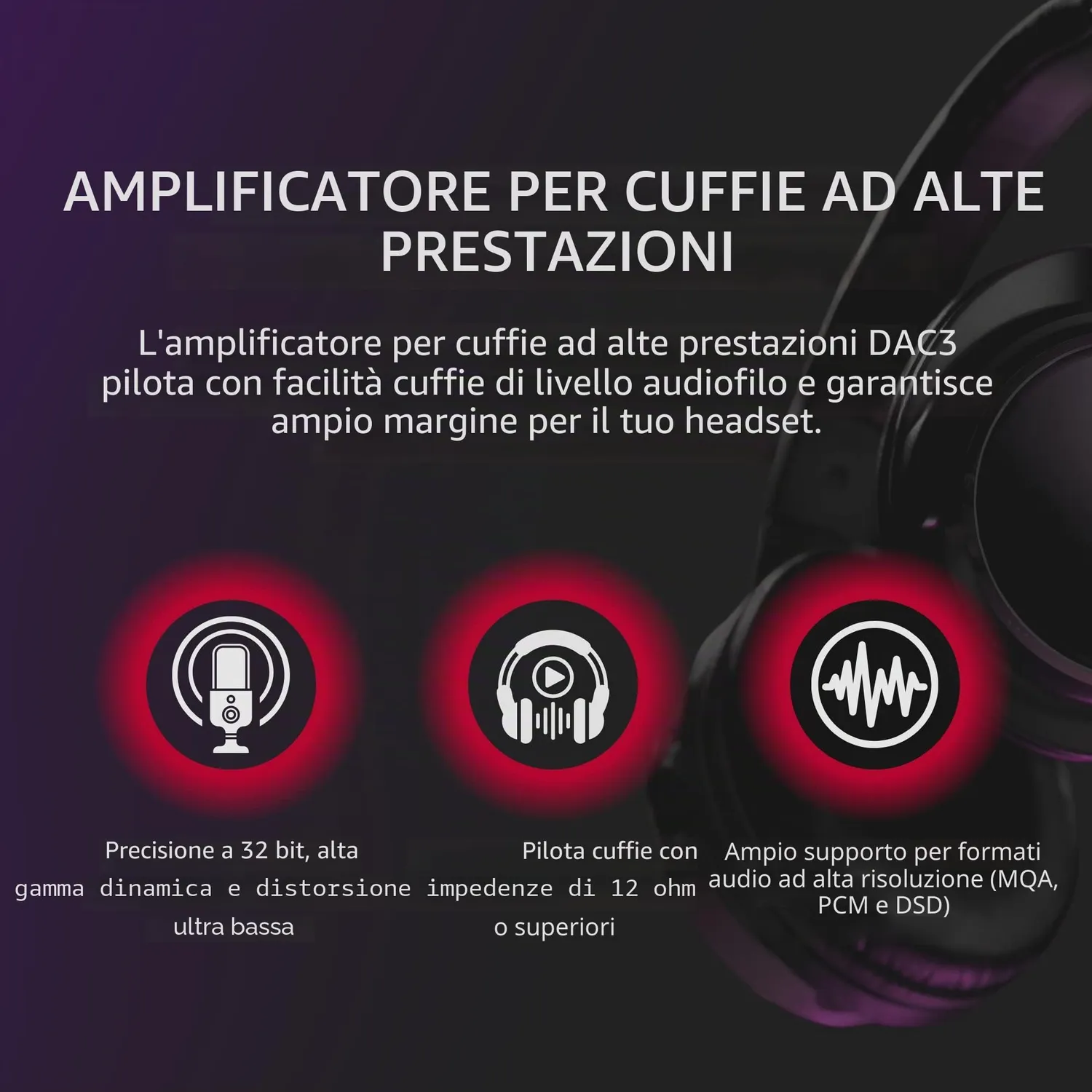 Audioengine DAC3 DAC portatile 32 bit USB-C