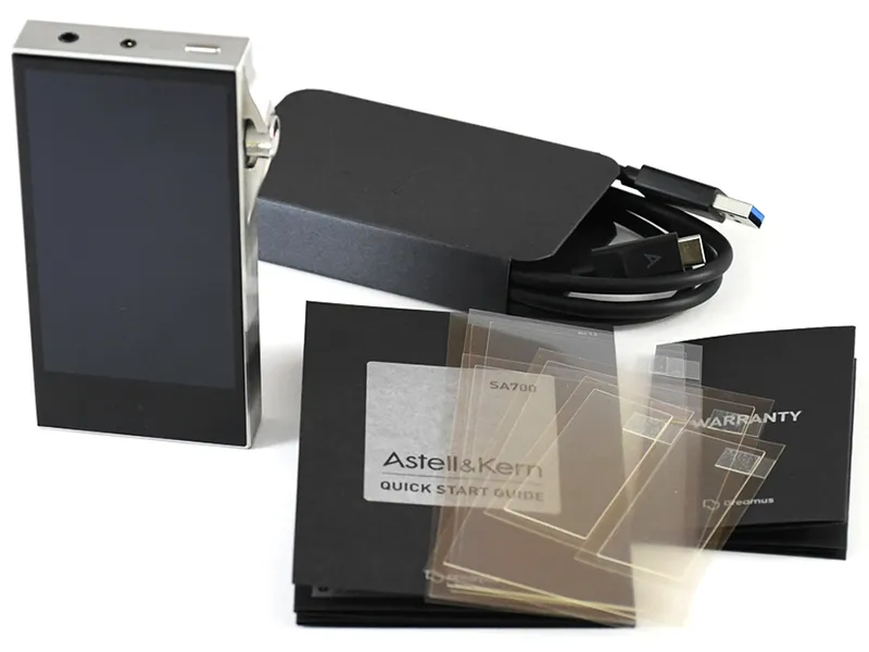 Astell&Kern SA700 lettore DAP black 128GB dual DAC MQA