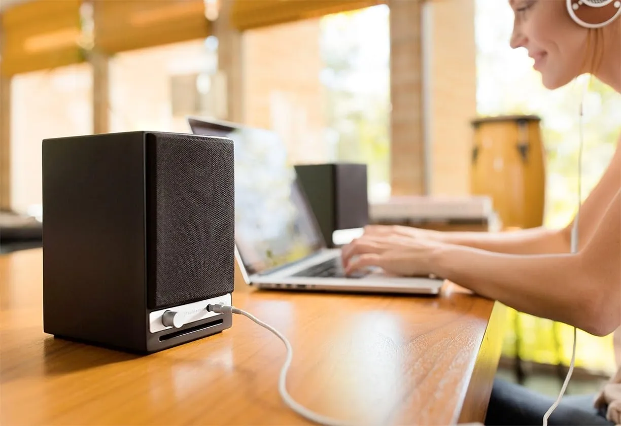 Audioengine A2 HD coppia casse wireless nero 60W