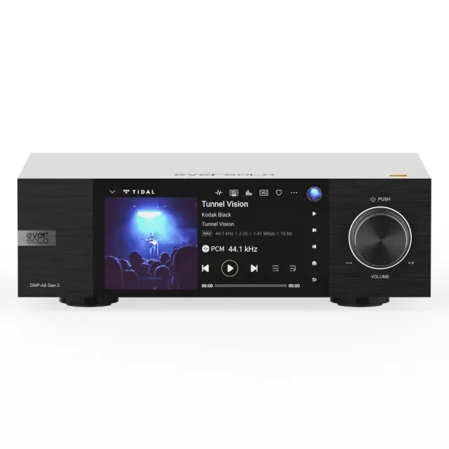Eversolo DMP-A6 Gen 2 streamer DAC touchscreen DSD512