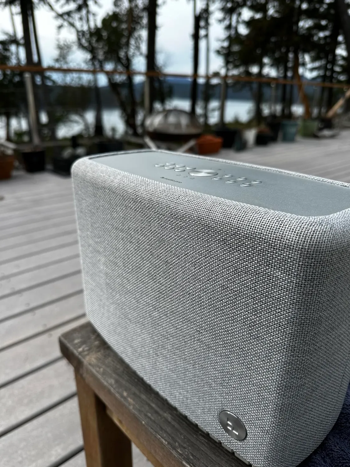 Audio Pro A15 Cassa Multiroom Grigio Chiaro IPX2