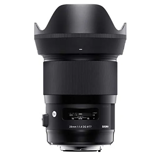 Sigma 28mm F1.4 Art obiettivo Sony E luminoso