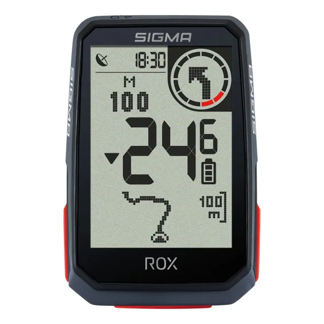 Sigma ROX 4.0 Black ciclocomputer GPS con altimetro