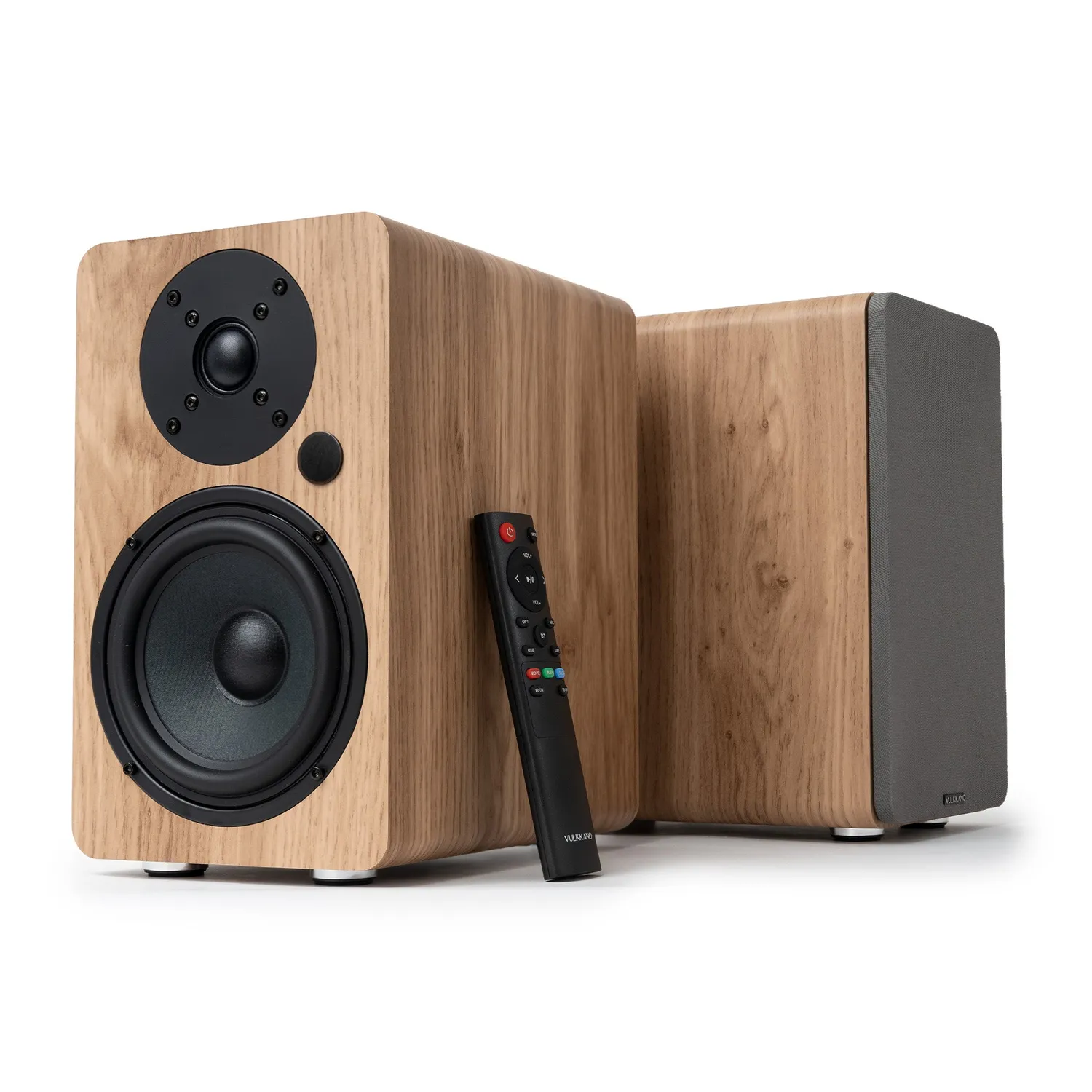 Vulkkano A5 ARC MKII diffusori attivi marrone scaffale