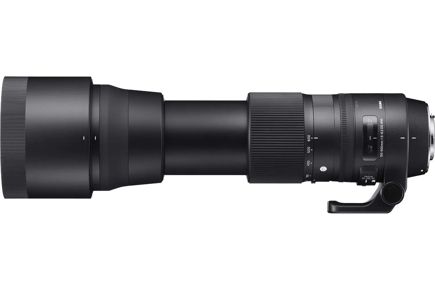 Sigma 150-600mm F5-6.3 DG OS HSM obiettivo attacco Nikon