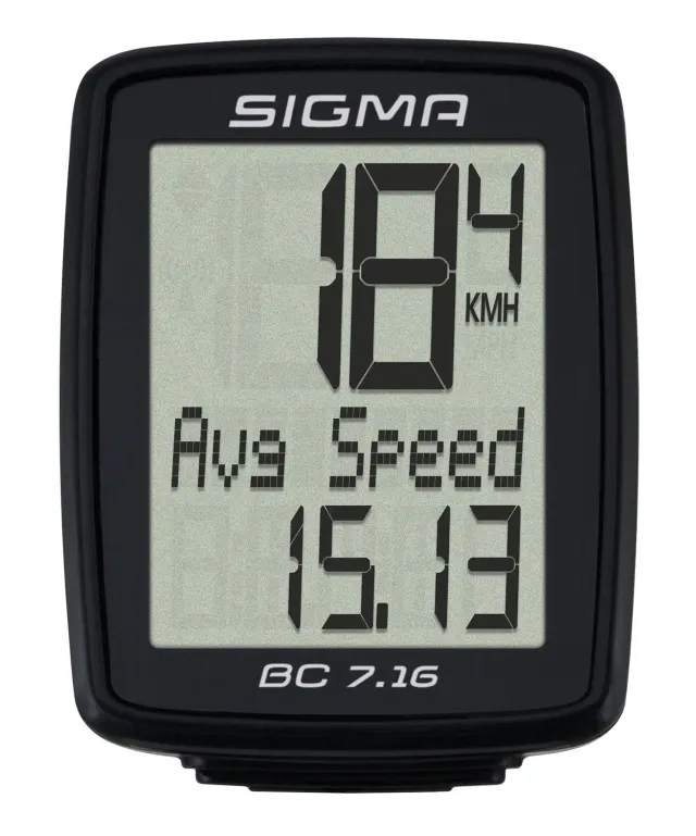 Sigma BC 7.16 ATS computerino bici con filo impermeabile IPX8
