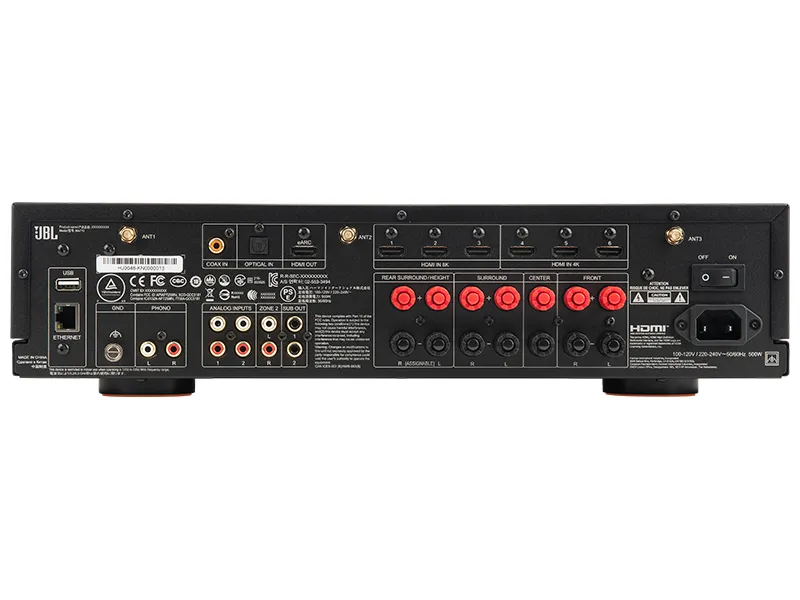 JBL MA710 sintoamplificatore 7.2 canali 8K Atmos