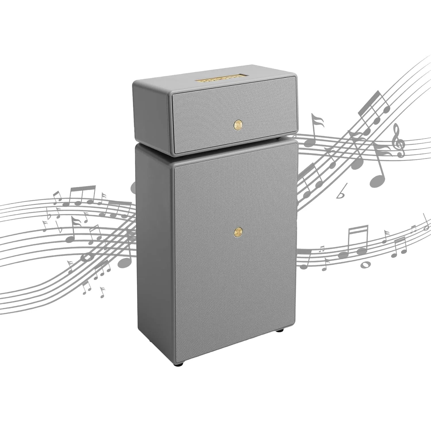 Audio Pro Drumfire II Cassa WiFi Bianco Seta Multiroom