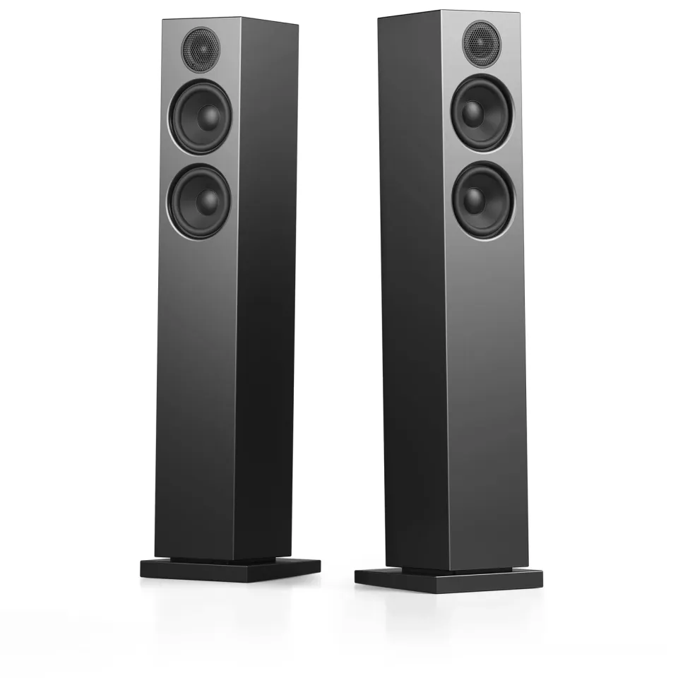 Audio Pro A38W diffusori attivi neri HDMI ARC
