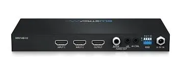 Blustream SW21AB-V2 switch HDMI 4K 2 ingressi audio out
