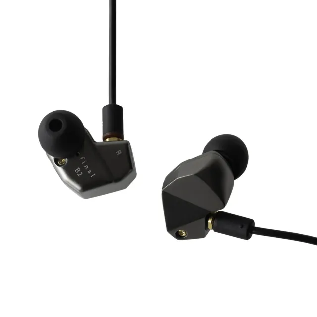 Final B2 cuffie in-ear gunmetal 1BA voci naturali