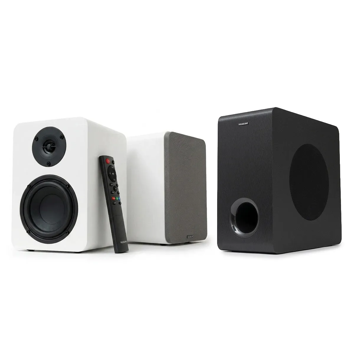 VULKKANO A4 ARC MKII + SUB6 MKII kit casse e sub marrone