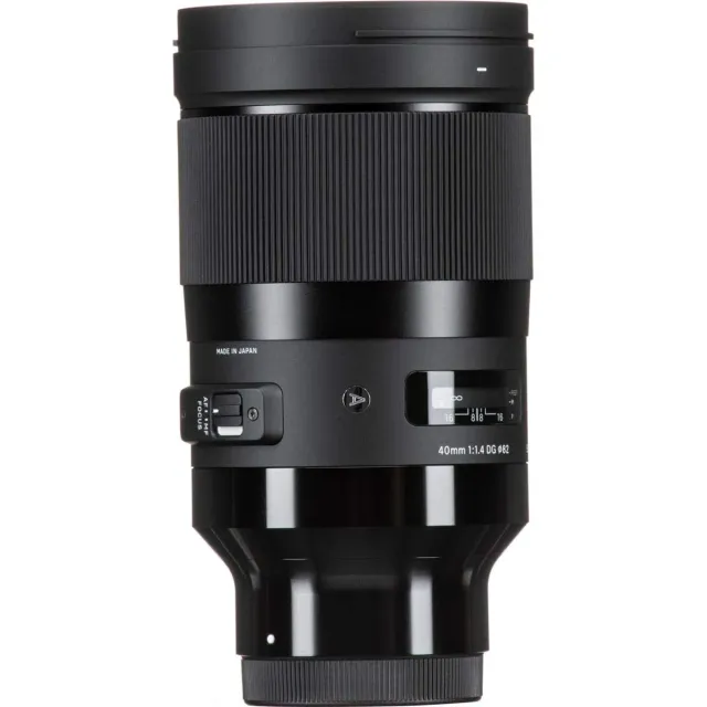 Sigma 40mm F1.4 DG HSM Art Obiettivo Sony E Nero