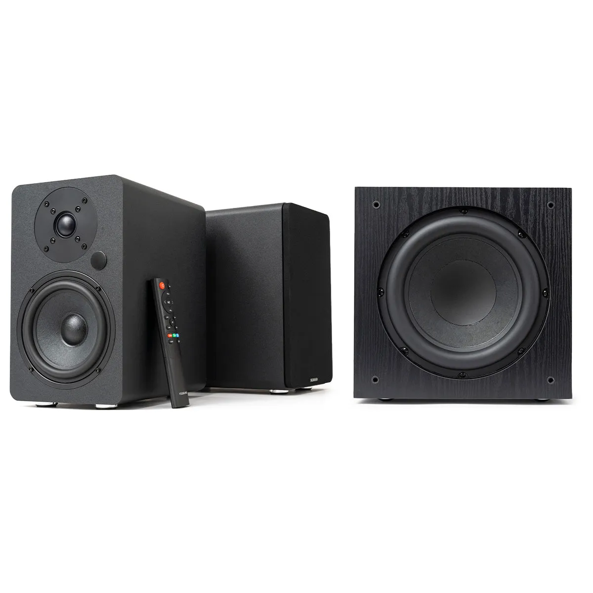 Vulkkano A6 ARC + SUB10 Kit Audio Marrone