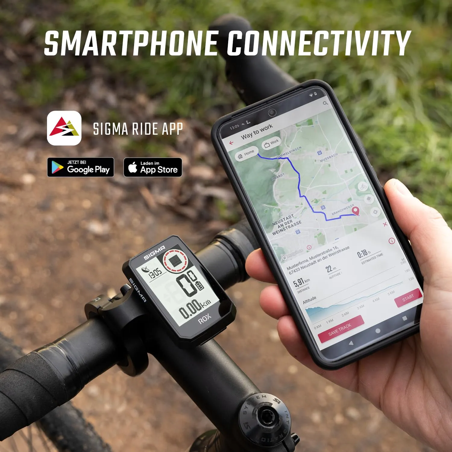 Sigma Rox 2.0 Endurance ciclocomputer GPS nero