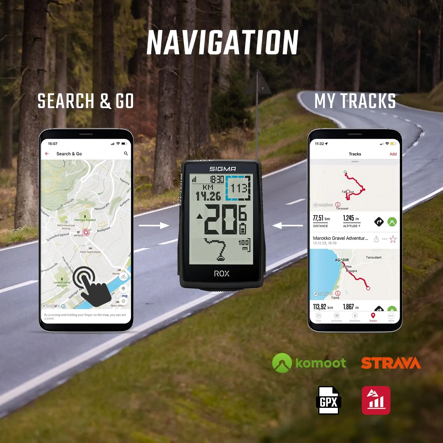 Sigma ROX 4.0 SE ciclocomputer GPS nero 2,4 pollici