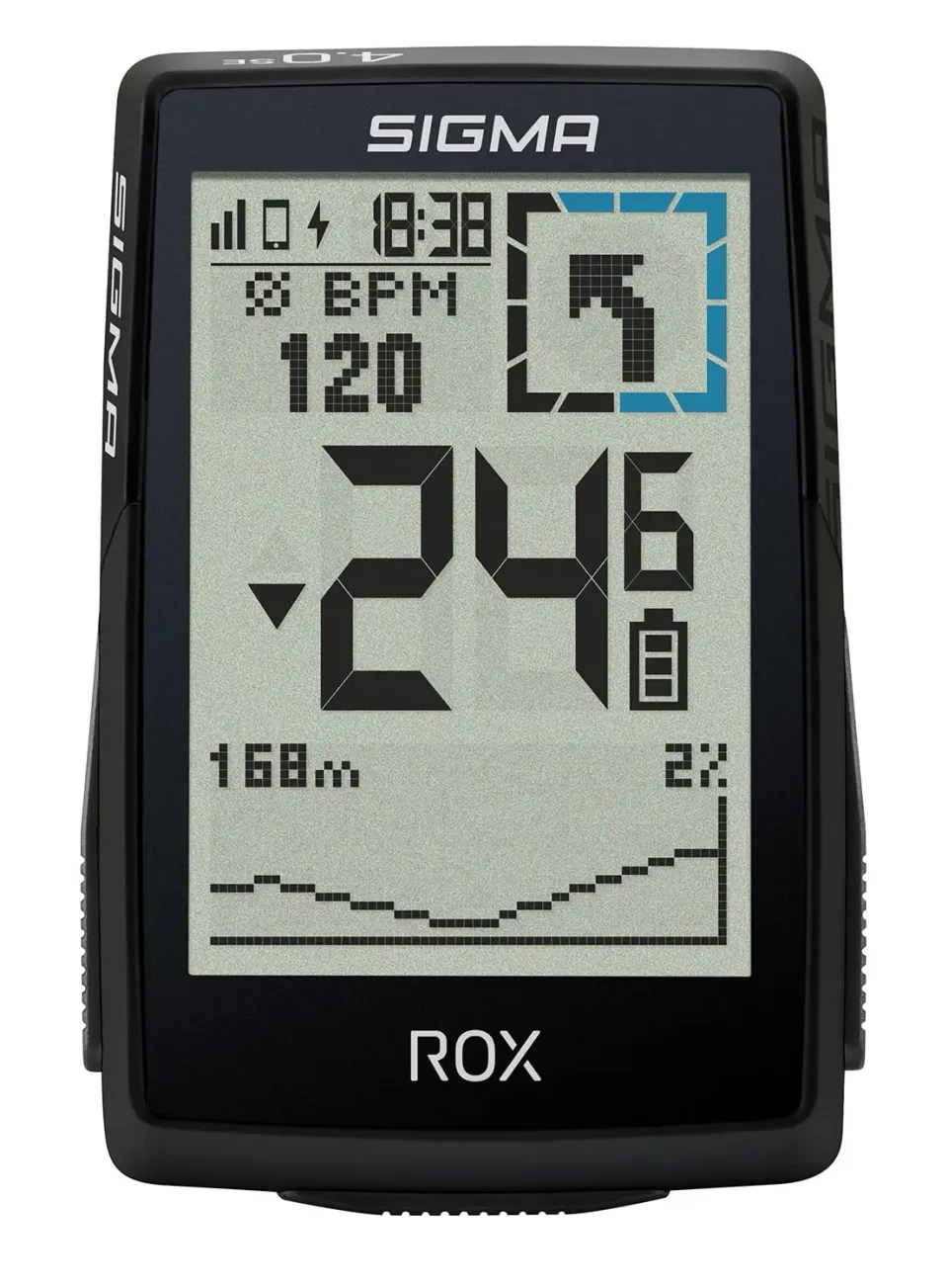 Sigma ROX 4.0 SE ciclocomputer GPS nero 2,4 pollici