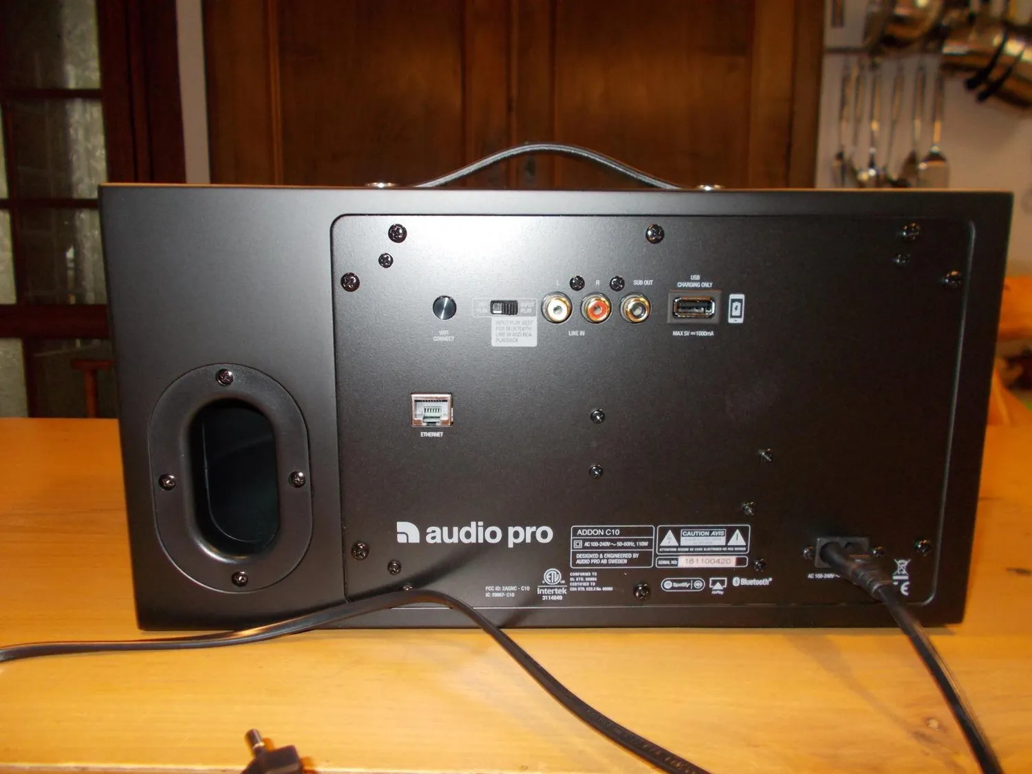 Audio Pro Addon C10 cassa wireless grigia 80W